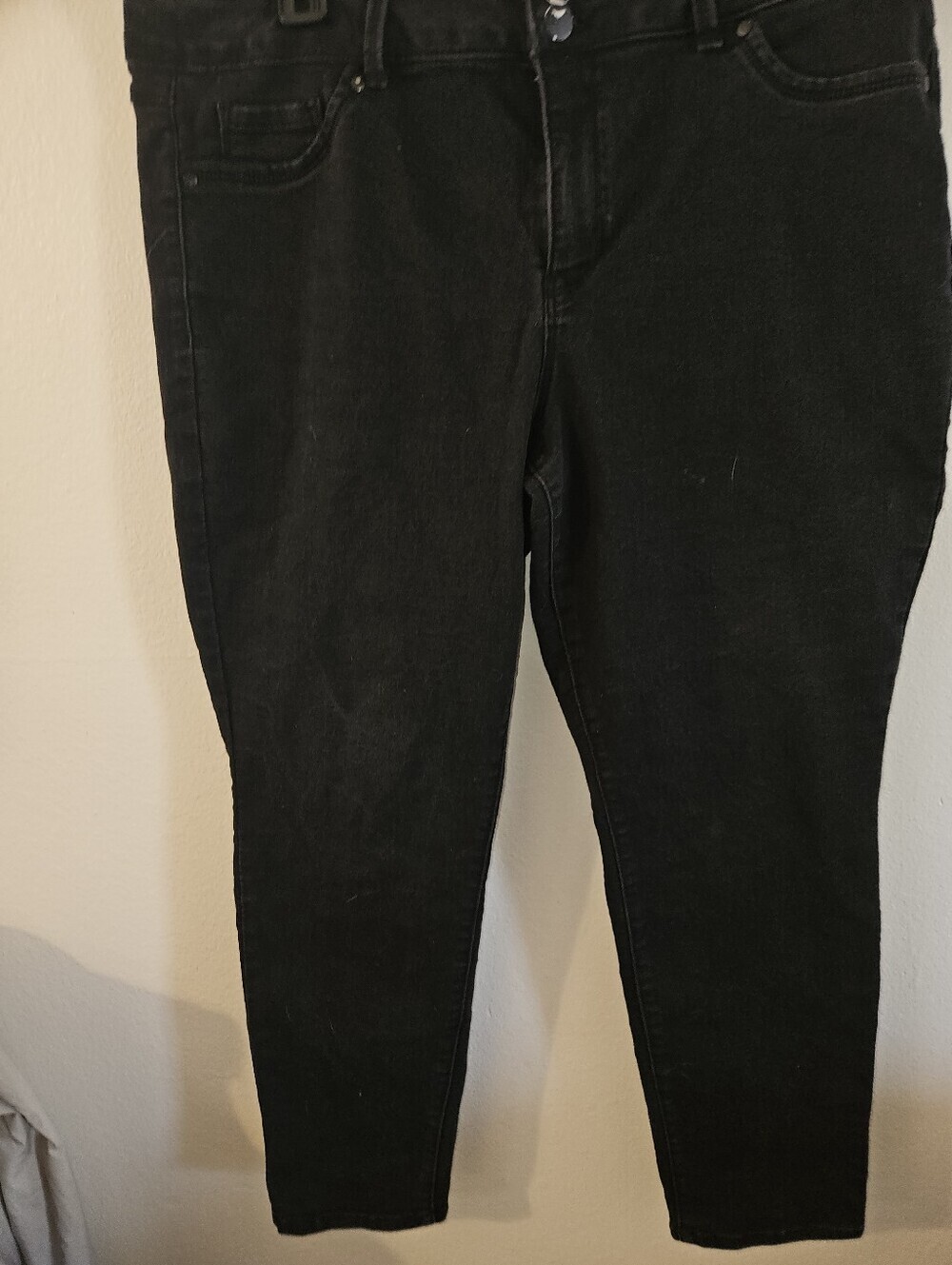 D. Jeans Womans Black Jeans Size 20w - Picture 2 of 14